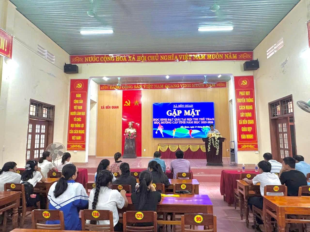 Tự hào học sinh Bến Quan tại Hội thi Thể thao học đường cấp tỉnh