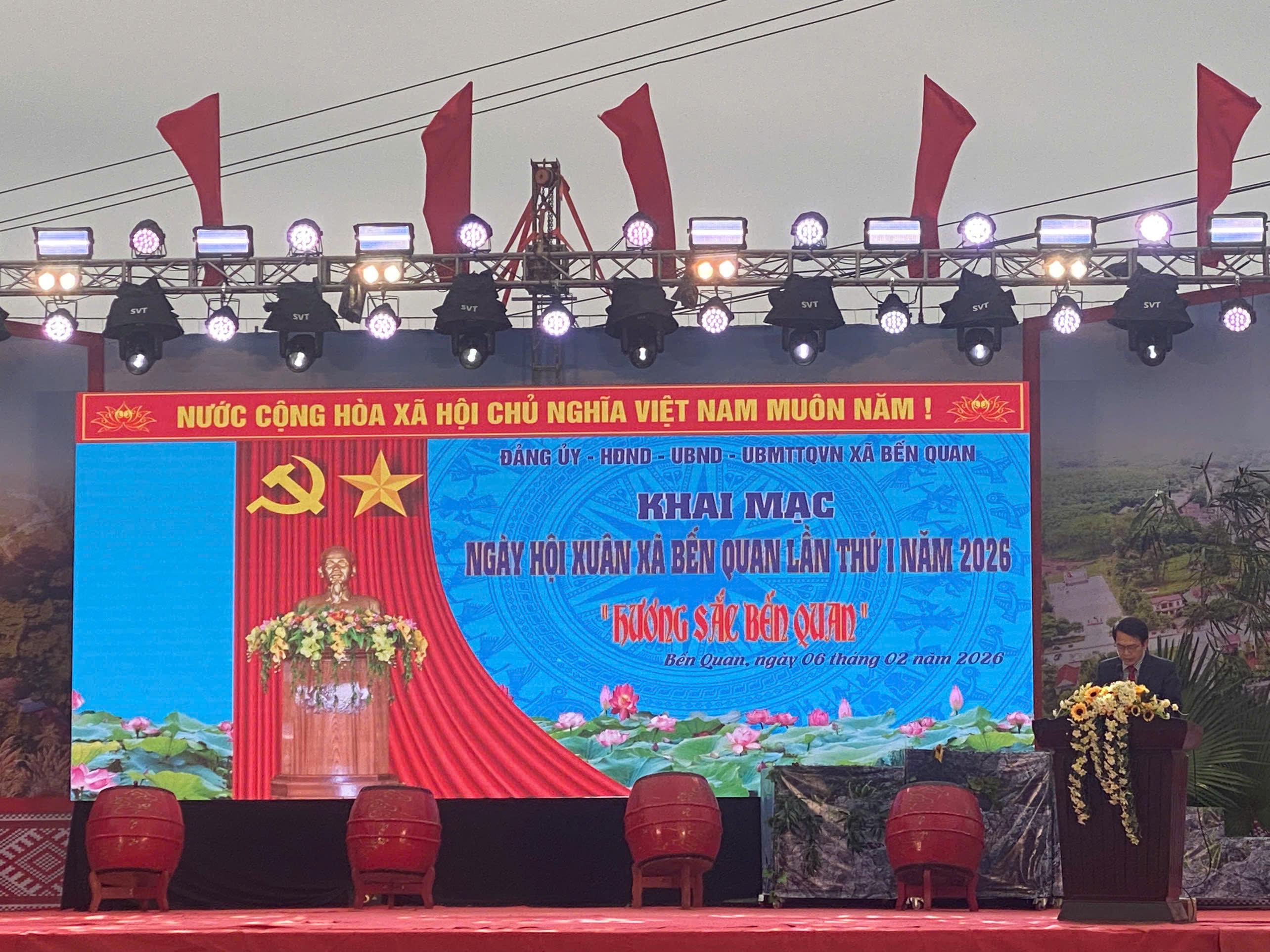 KHAI MẠC KHÔNG GIAN VĂN HOÁ TRUYỀN THỐNG VÀ THI ĐẤU THỂ DỤC THỂ THAO TRONG KHUÔN KHỔ ĐẠI HỘI TDTT XÃ LẦN THỨ I NĂM 2025-2026