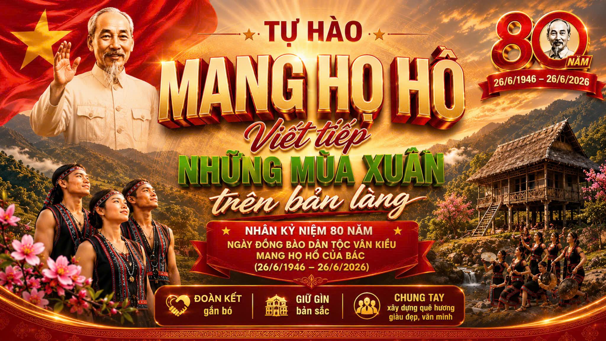 Phóng sự: Tự hào mang họ Hồ - Viết tiếp những mùa xuân trên bản làng